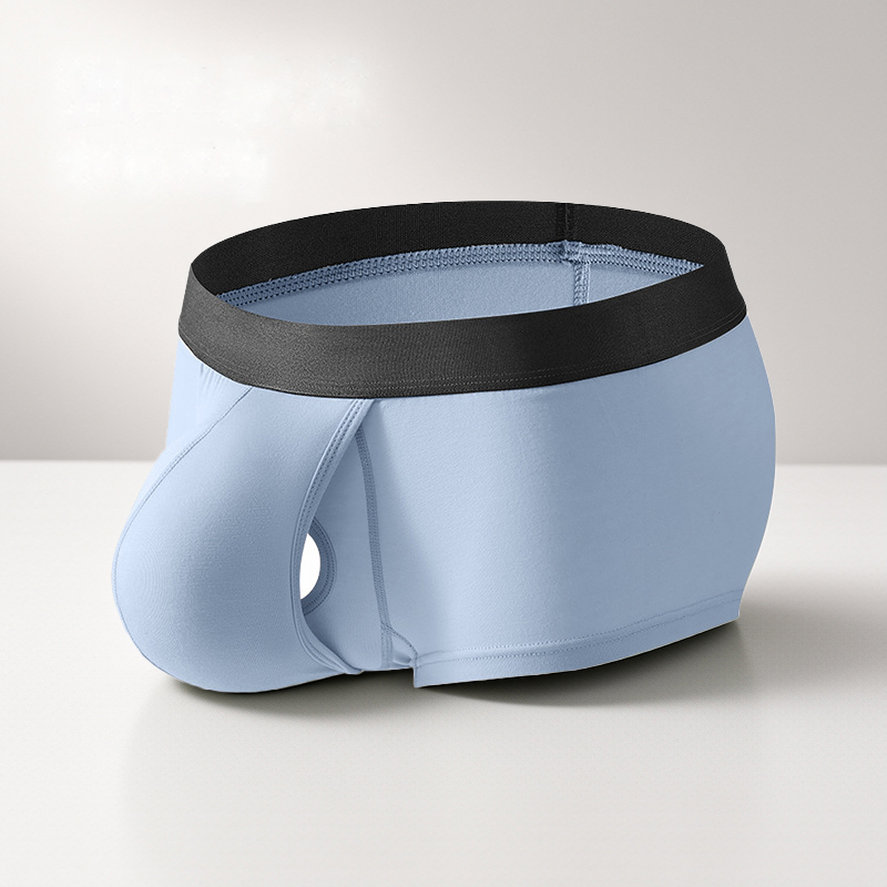 Bamboo Fiber Trunk - Мужские боксеры средней посадки, сексуальное нижнее
