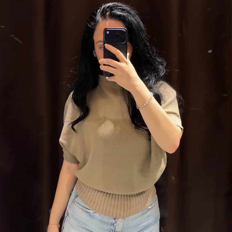 Женский укороченный вязаный жи – обзор и цена Tank Top Ribbed