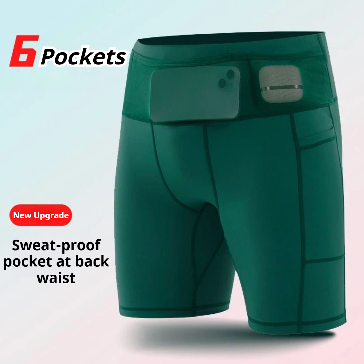 Компрессионные шорты для бега  – обзор и цена Compression Shorts Athletes